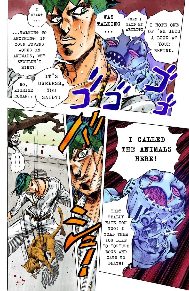 JoJo's Bizarre Adventure Part 4 - Diamond is Unbreakable (Official Colored) chapter 151 page 11