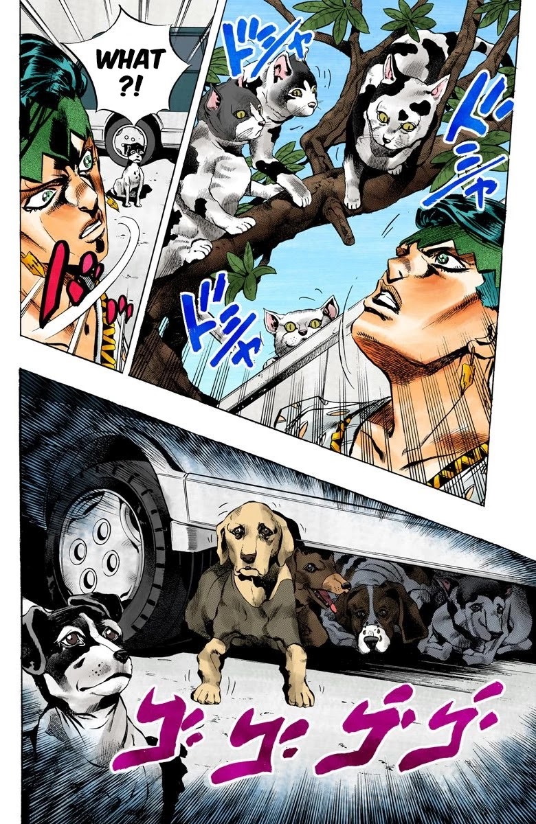 JoJo's Bizarre Adventure Part 4 - Diamond is Unbreakable (Official Colored) chapter 151 page 9