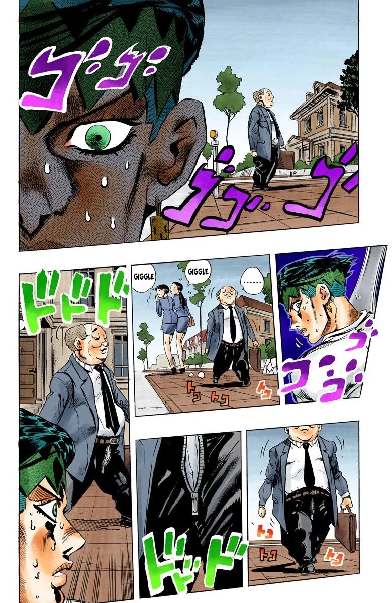 JoJo's Bizarre Adventure Part 4 - Diamond is Unbreakable (Official Colored) chapter 154 page 19