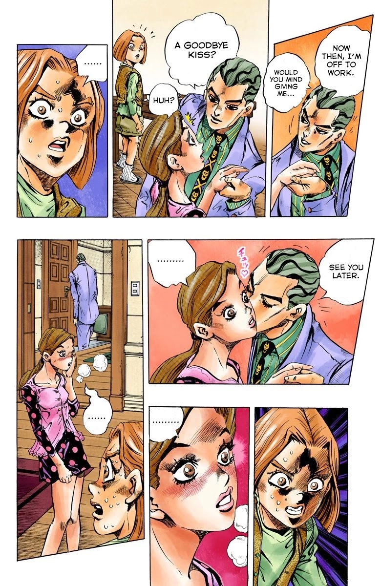 JoJo's Bizarre Adventure Part 4 - Diamond is Unbreakable (Official Colored) chapter 154 page 7