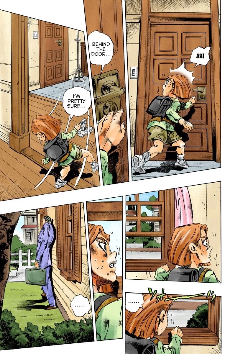 JoJo's Bizarre Adventure Part 4 - Diamond is Unbreakable (Official Colored) chapter 156 page 12