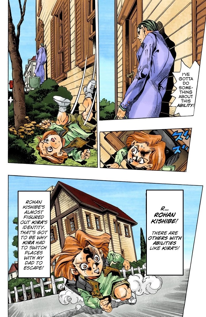 JoJo's Bizarre Adventure Part 4 - Diamond is Unbreakable (Official Colored) chapter 156 page 13
