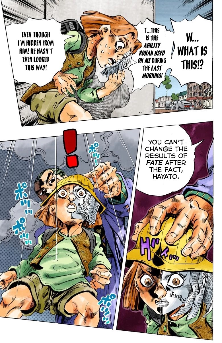 JoJo's Bizarre Adventure Part 4 - Diamond is Unbreakable (Official Colored) chapter 156 page 18