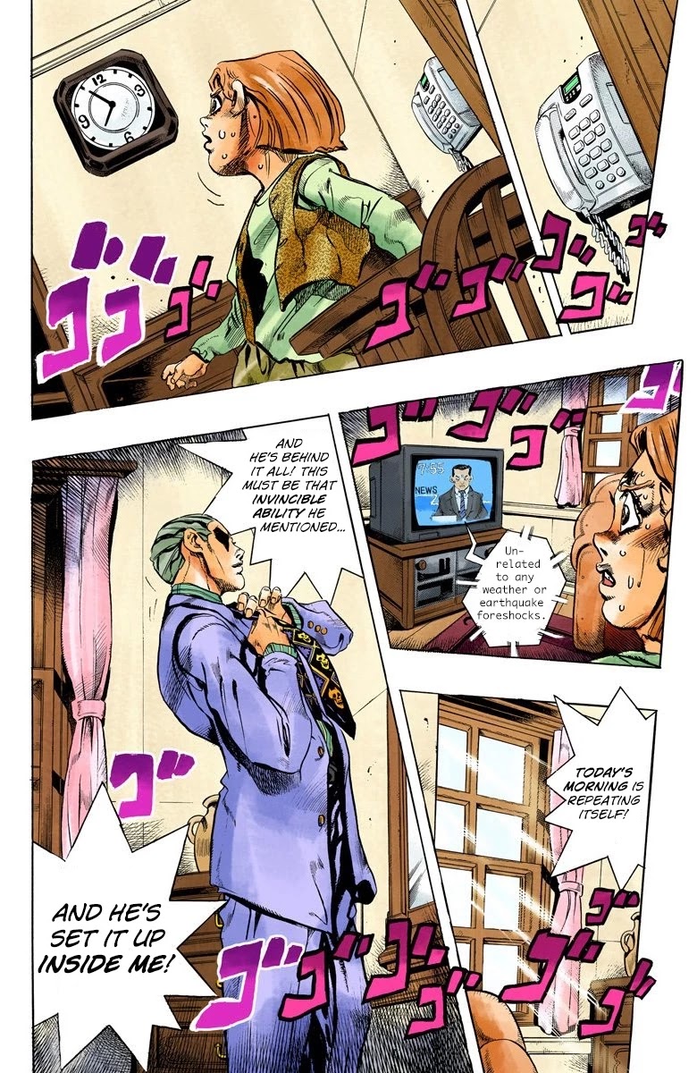 JoJo's Bizarre Adventure Part 4 - Diamond is Unbreakable (Official Colored) chapter 156 page 3