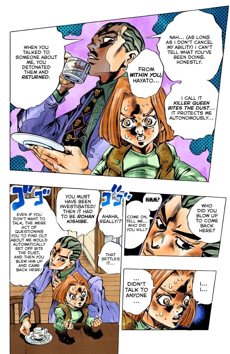 JoJo's Bizarre Adventure Part 4 - Diamond is Unbreakable (Official Colored) chapter 156 page 7