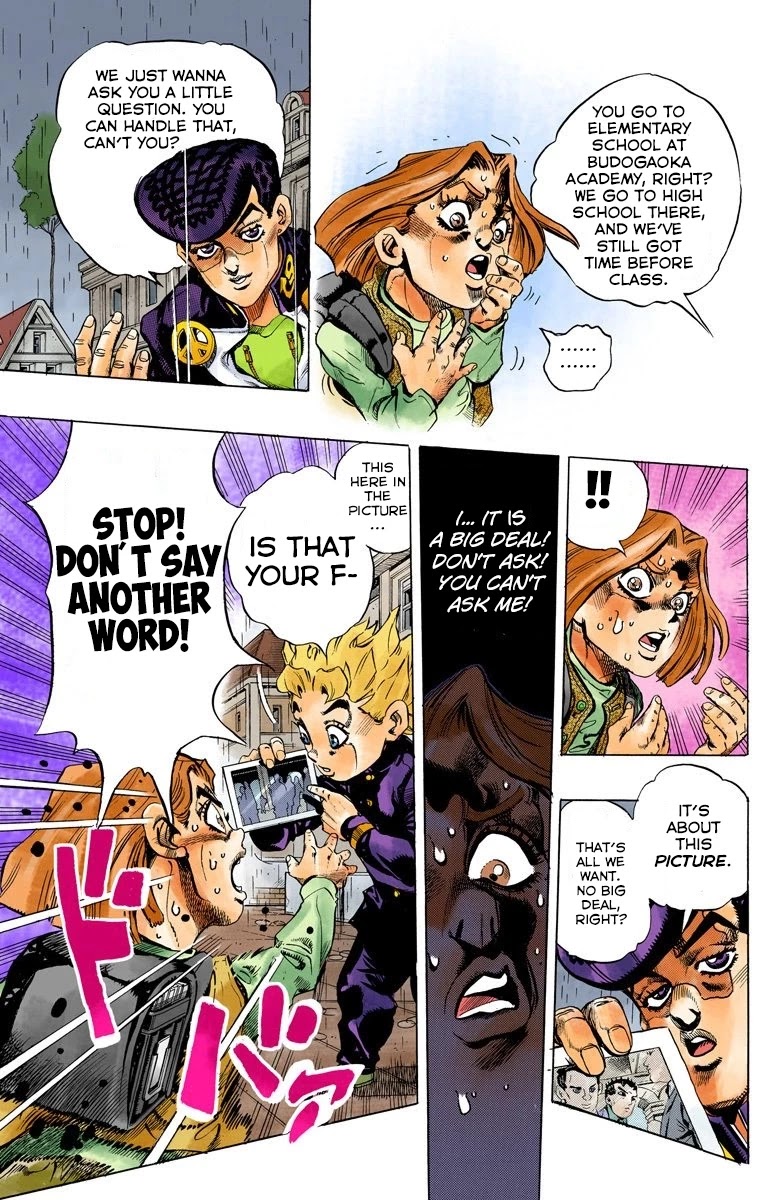 JoJo's Bizarre Adventure Part 4 - Diamond is Unbreakable (Official Colored) chapter 158 page 6