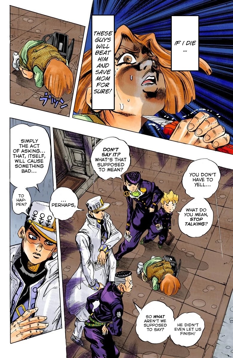 JoJo's Bizarre Adventure Part 4 - Diamond is Unbreakable (Official Colored) chapter 158 page 9