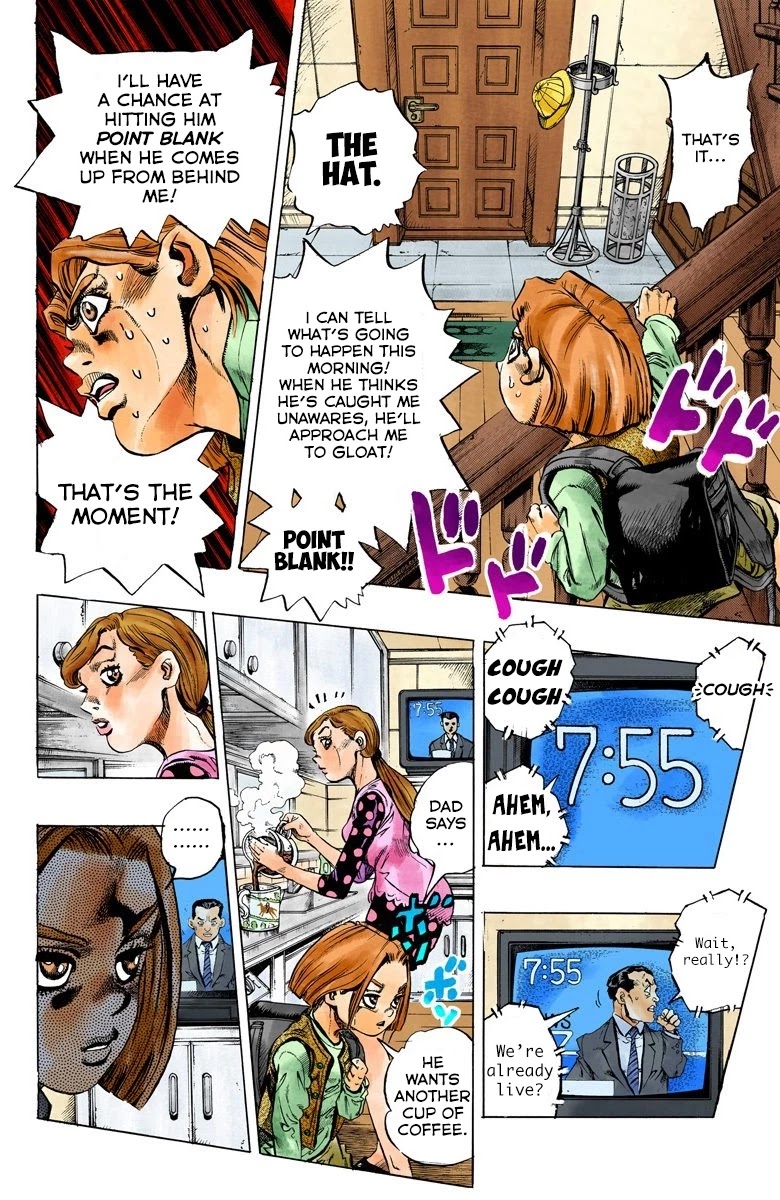 JoJo's Bizarre Adventure Part 4 - Diamond is Unbreakable (Official Colored) chapter 159 page 7