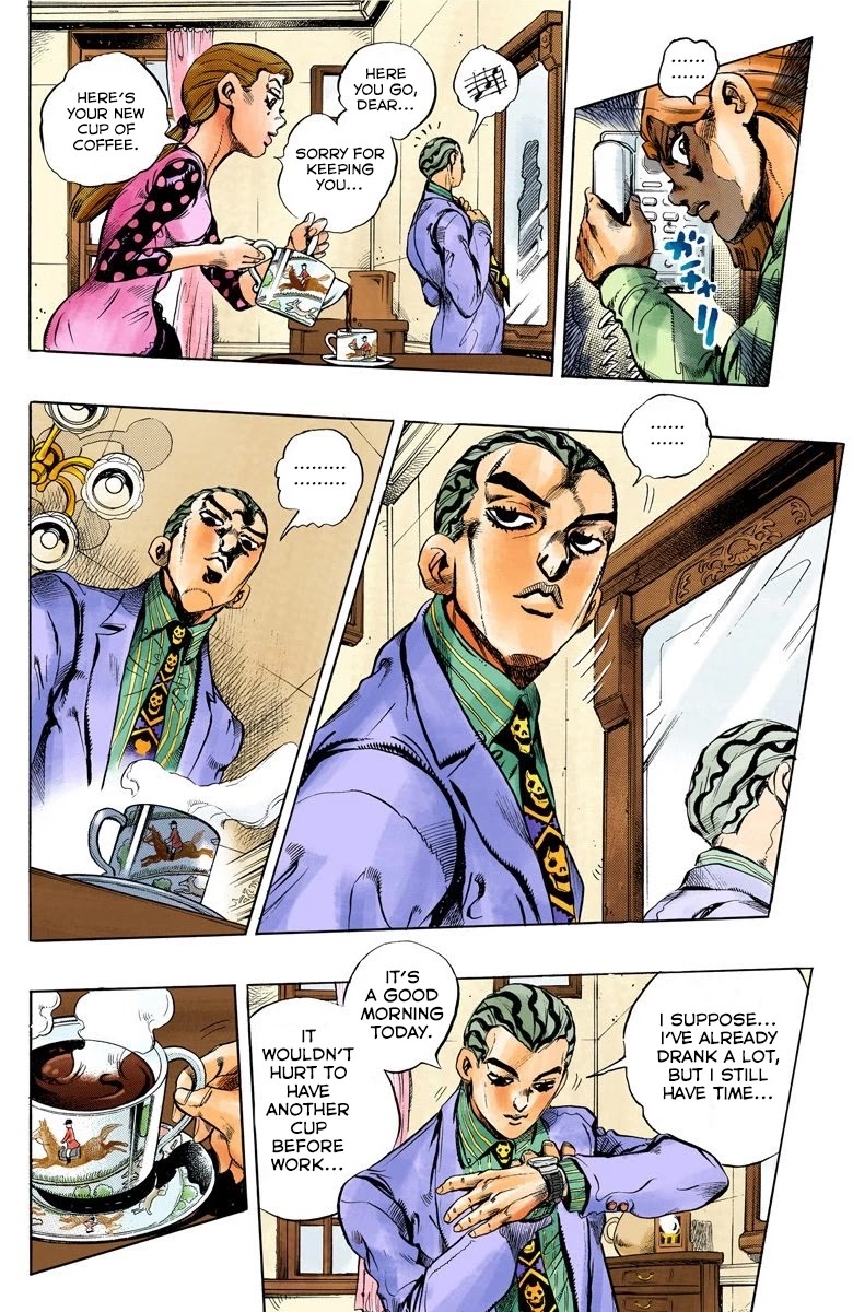 JoJo's Bizarre Adventure Part 4 - Diamond is Unbreakable (Official Colored) chapter 159 page 9