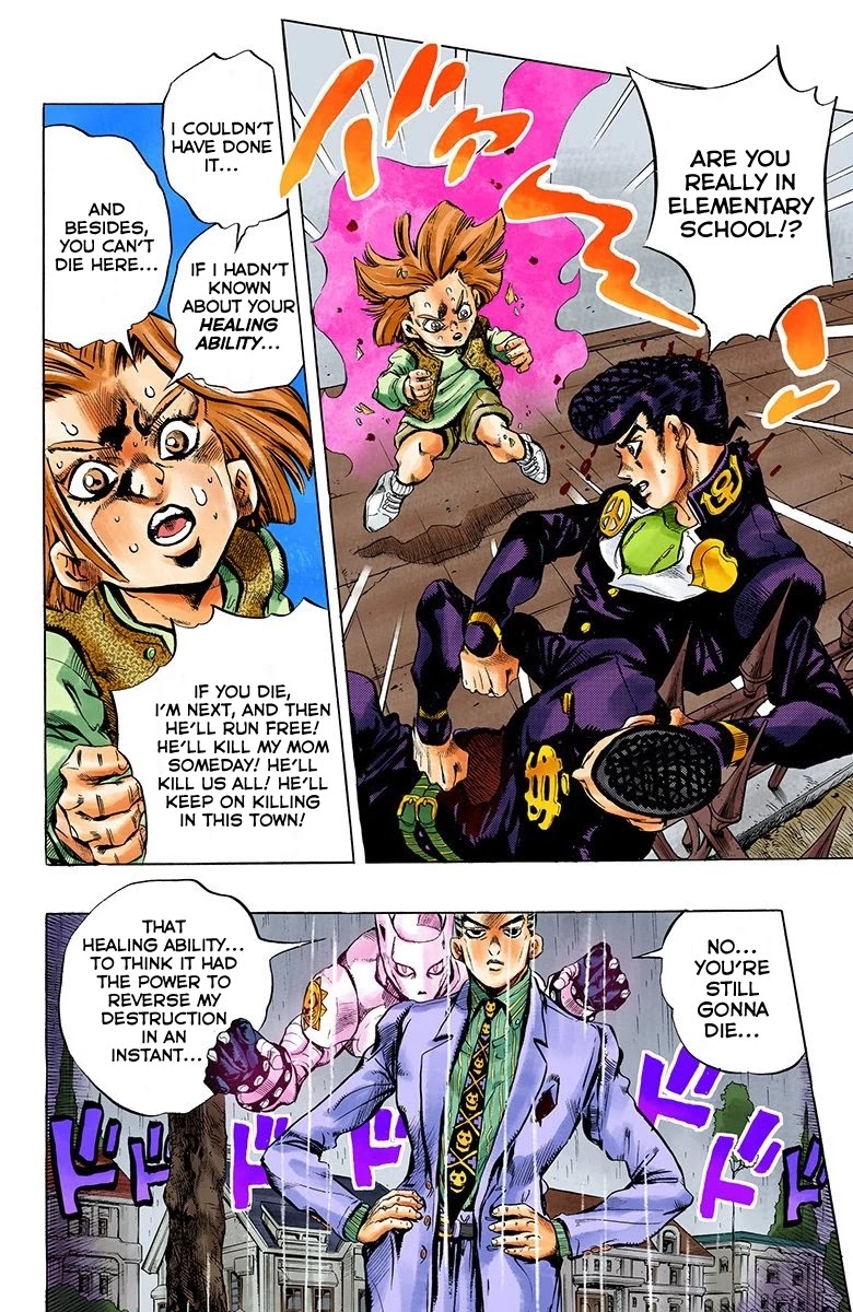 JoJo's Bizarre Adventure Part 4 - Diamond is Unbreakable (Official Colored) chapter 164 page 15