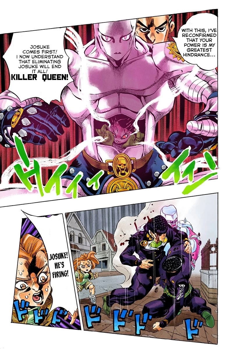 JoJo's Bizarre Adventure Part 4 - Diamond is Unbreakable (Official Colored) chapter 164 page 16