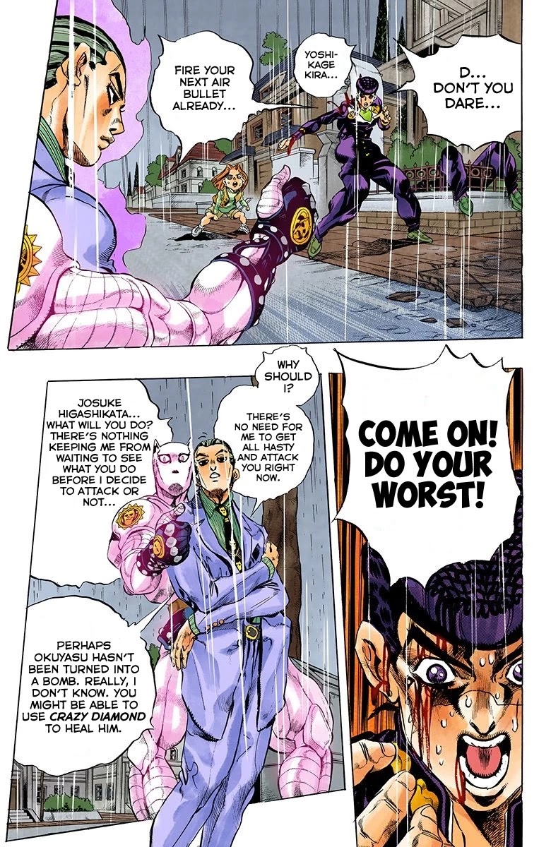 JoJo's Bizarre Adventure Part 4 - Diamond is Unbreakable (Official Colored) chapter 164 page 6