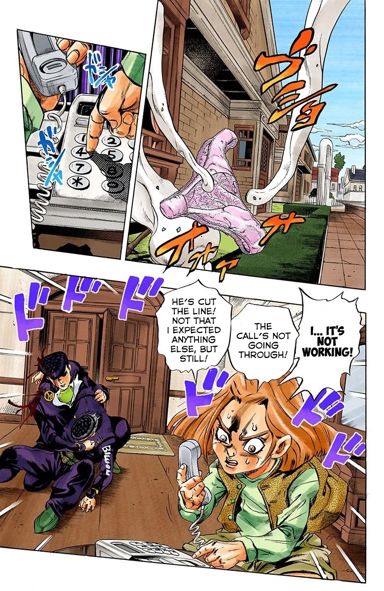 JoJo's Bizarre Adventure Part 4 - Diamond is Unbreakable (Official Colored) chapter 166 page 10