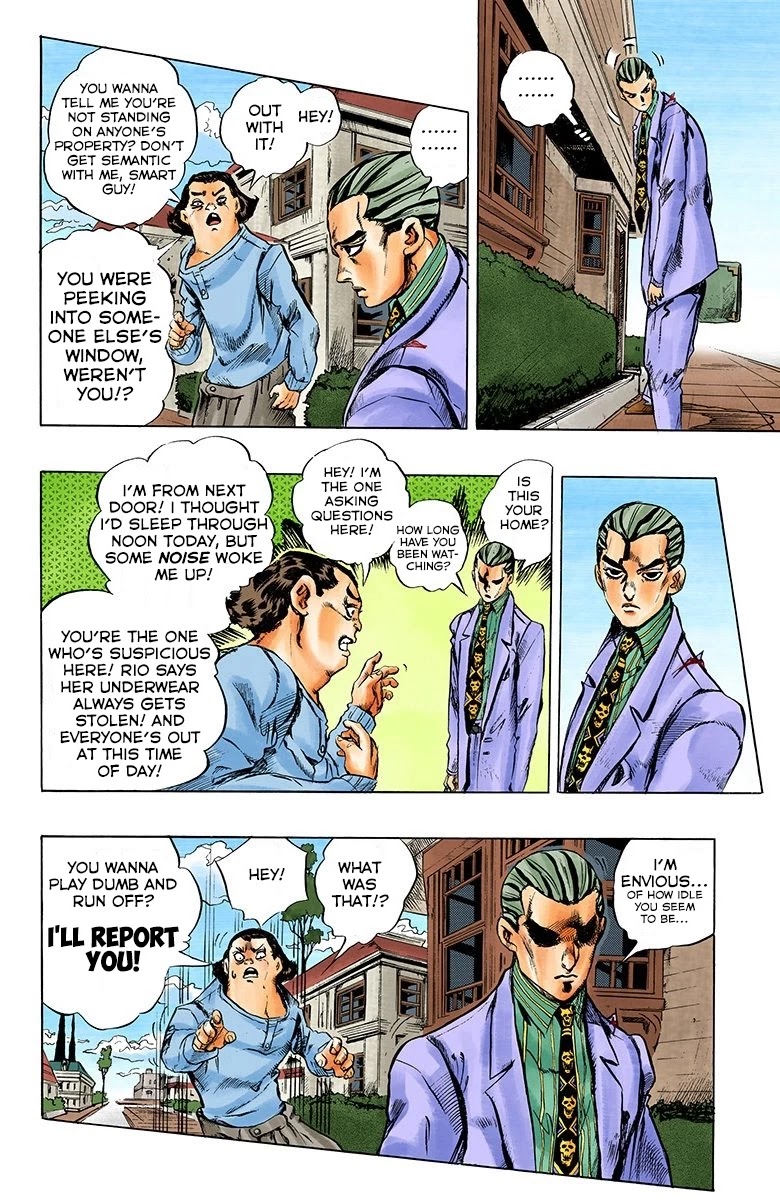 JoJo's Bizarre Adventure Part 4 - Diamond is Unbreakable (Official Colored) chapter 166 page 7