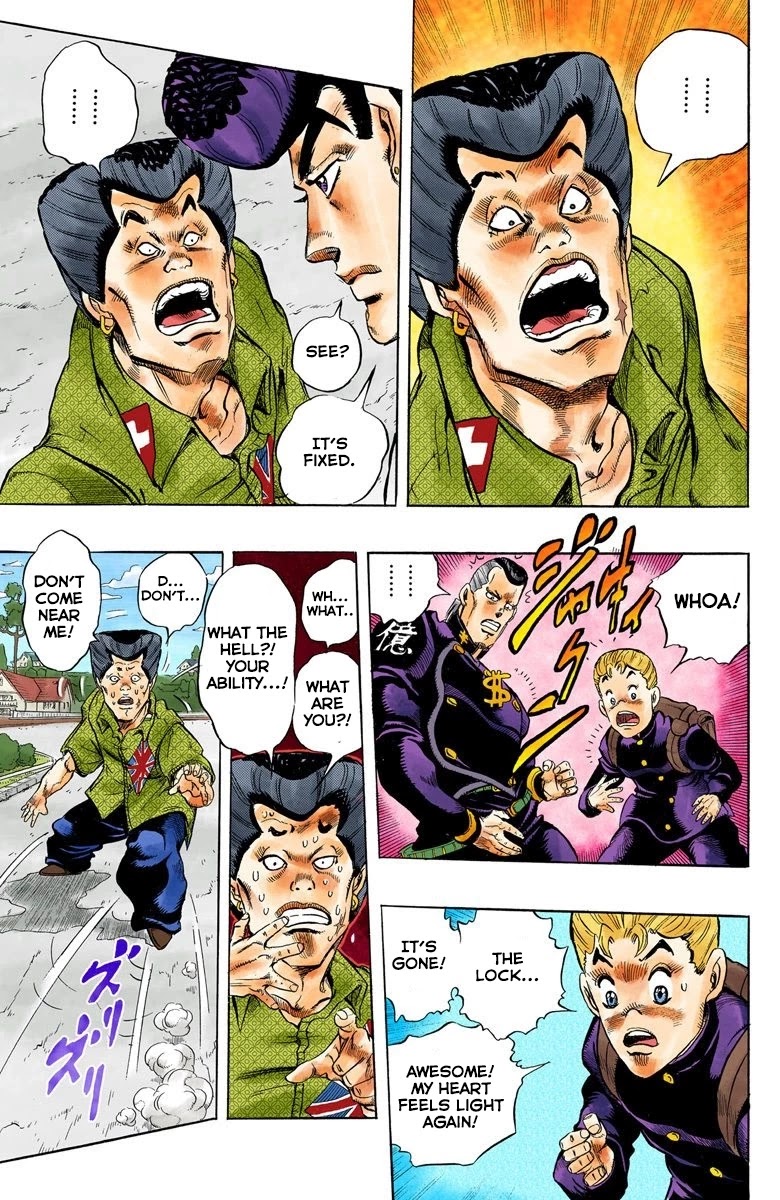 JoJo's Bizarre Adventure Part 4 - Diamond is Unbreakable (Official Colored) chapter 20 page 18