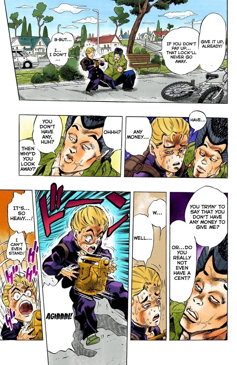 JoJo's Bizarre Adventure Part 4 - Diamond is Unbreakable (Official Colored) chapter 20 page 4