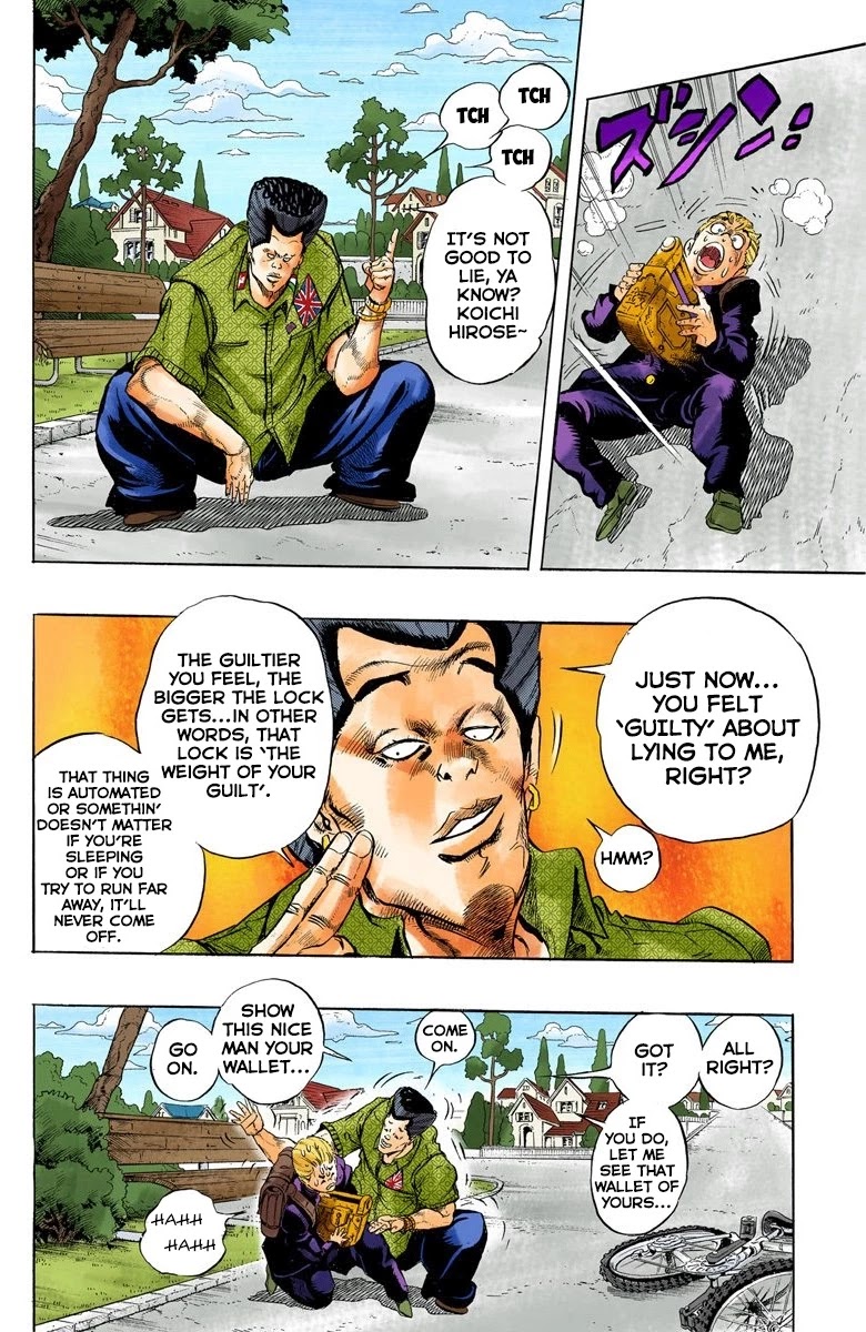 JoJo's Bizarre Adventure Part 4 - Diamond is Unbreakable (Official Colored) chapter 20 page 5
