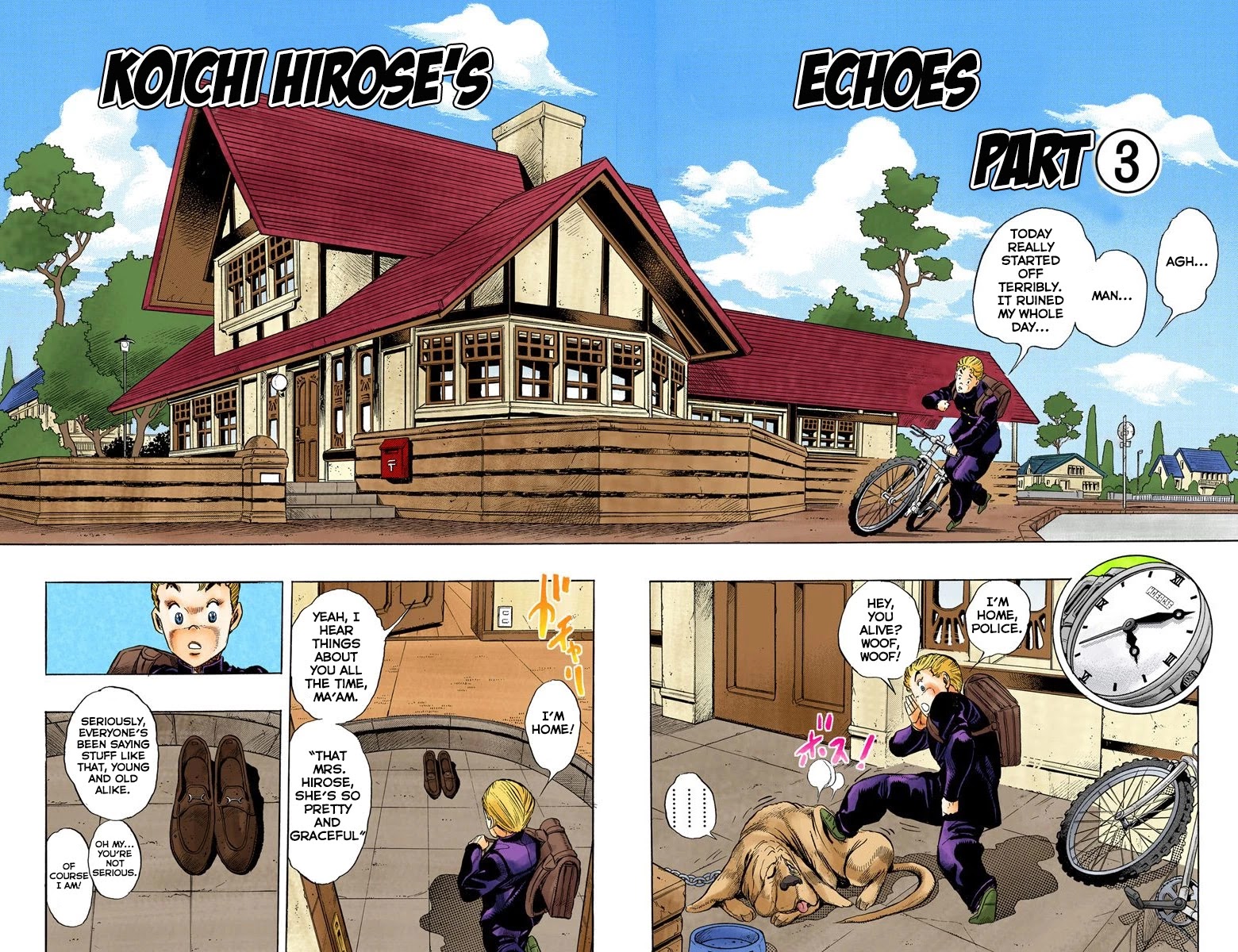 JoJo's Bizarre Adventure Part 4 - Diamond is Unbreakable (Official Colored) chapter 21 page 1