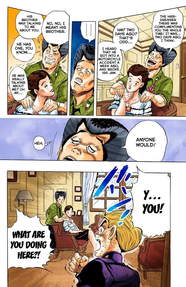JoJo's Bizarre Adventure Part 4 - Diamond is Unbreakable (Official Colored) chapter 21 page 4