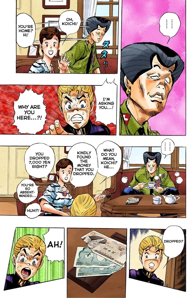 JoJo's Bizarre Adventure Part 4 - Diamond is Unbreakable (Official Colored) chapter 21 page 5