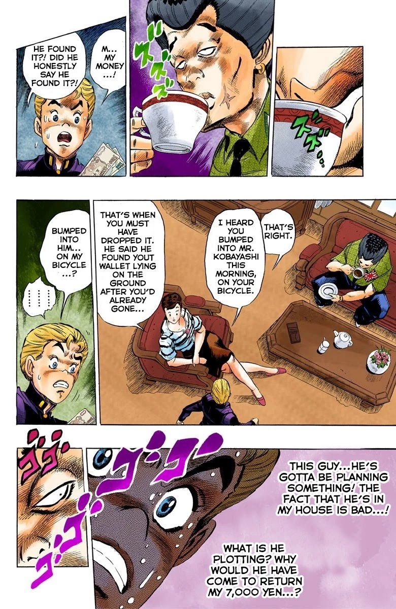 JoJo's Bizarre Adventure Part 4 - Diamond is Unbreakable (Official Colored) chapter 21 page 6