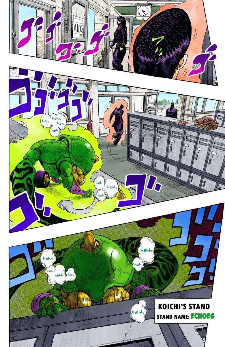 JoJo's Bizarre Adventure Part 4 - Diamond is Unbreakable (Official Colored) chapter 26 page 7