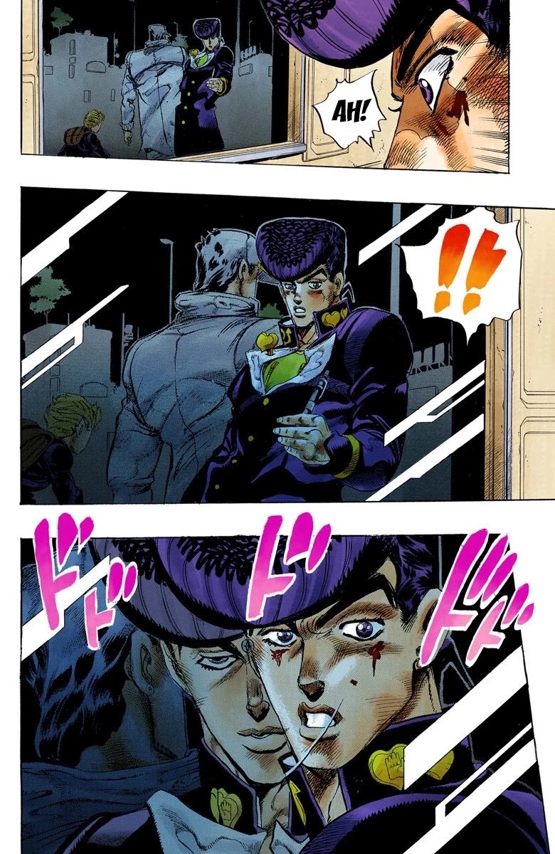 JoJo's Bizarre Adventure Part 4 - Diamond is Unbreakable (Official Colored) chapter 28 page 11