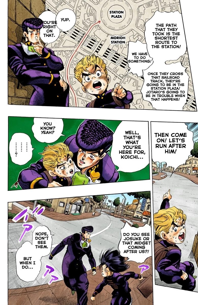 JoJo's Bizarre Adventure Part 4 - Diamond is Unbreakable (Official Colored) chapter 28 page 3