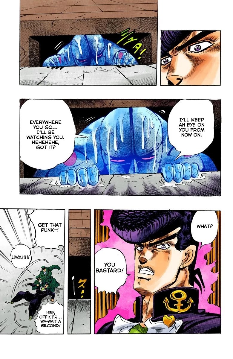 JoJo's Bizarre Adventure Part 4 - Diamond is Unbreakable (Official Colored) chapter 3 page 22