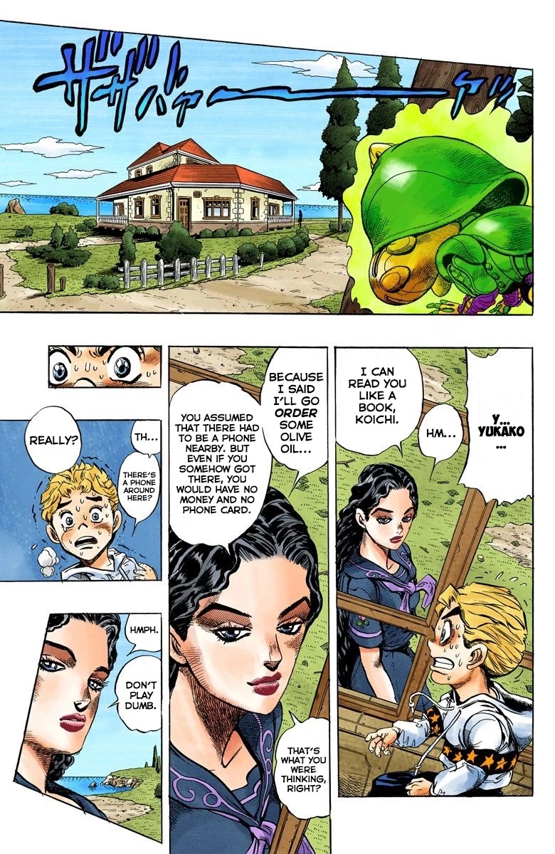 JoJo's Bizarre Adventure Part 4 - Diamond is Unbreakable (Official Colored) chapter 33 page 14