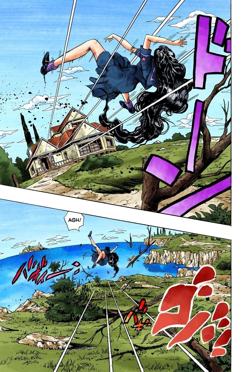 JoJo's Bizarre Adventure Part 4 - Diamond is Unbreakable (Official Colored) chapter 35 page 14