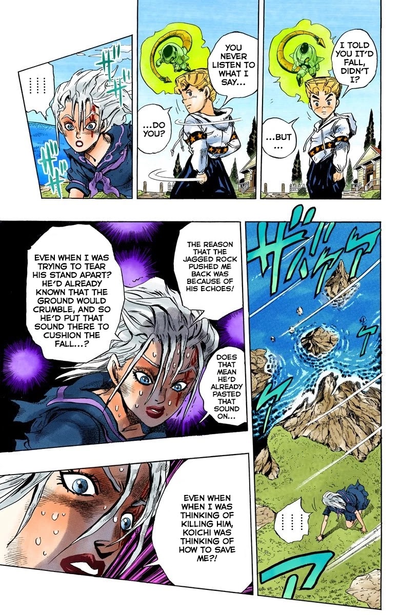 JoJo's Bizarre Adventure Part 4 - Diamond is Unbreakable (Official Colored) chapter 37 page 16