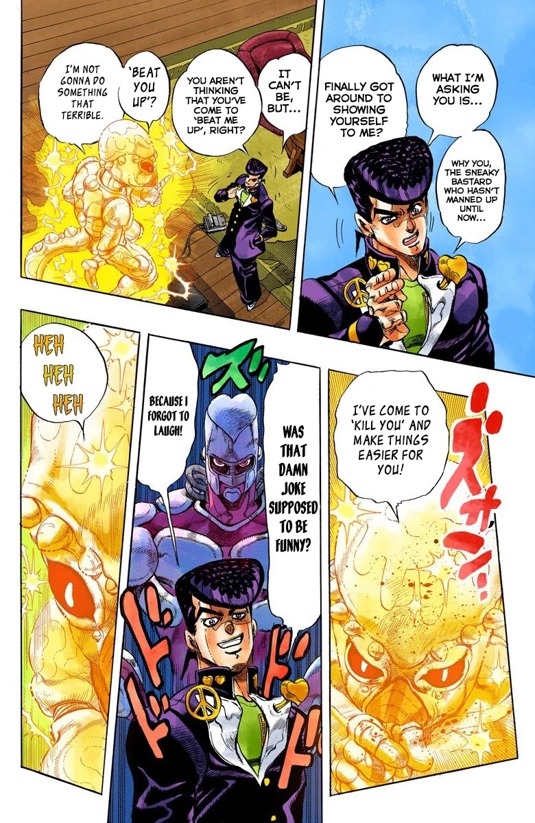JoJo's Bizarre Adventure Part 4 - Diamond is Unbreakable (Official Colored) chapter 42 page 8