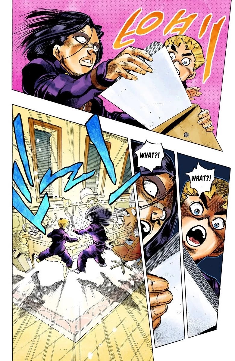 JoJo's Bizarre Adventure Part 4 - Diamond is Unbreakable (Official Colored) chapter 54 page 11