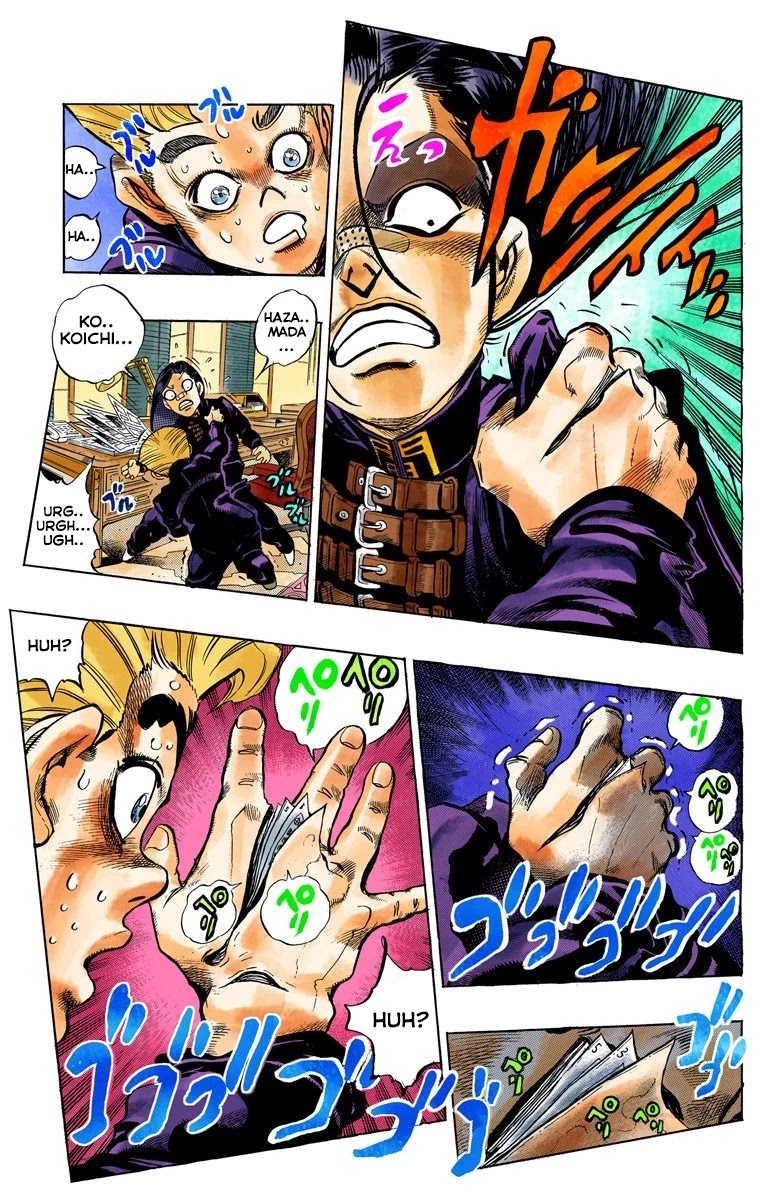 JoJo's Bizarre Adventure Part 4 - Diamond is Unbreakable (Official Colored) chapter 54 page 14