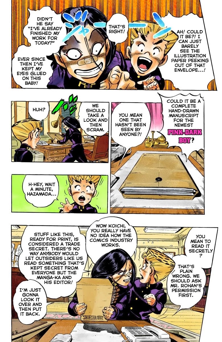 JoJo's Bizarre Adventure Part 4 - Diamond is Unbreakable (Official Colored) chapter 54 page 9