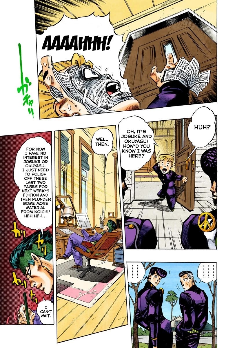 JoJo's Bizarre Adventure Part 4 - Diamond is Unbreakable (Official Colored) chapter 57 page 7