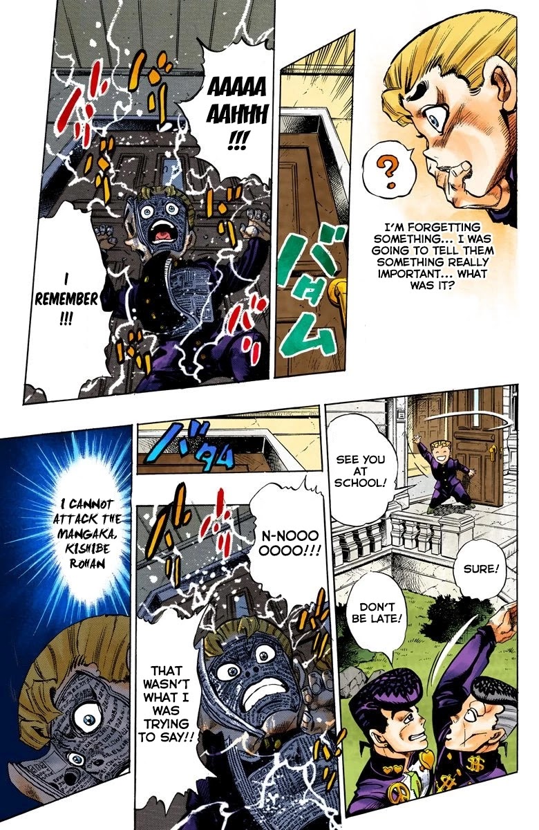 JoJo's Bizarre Adventure Part 4 - Diamond is Unbreakable (Official Colored) chapter 57 page 9
