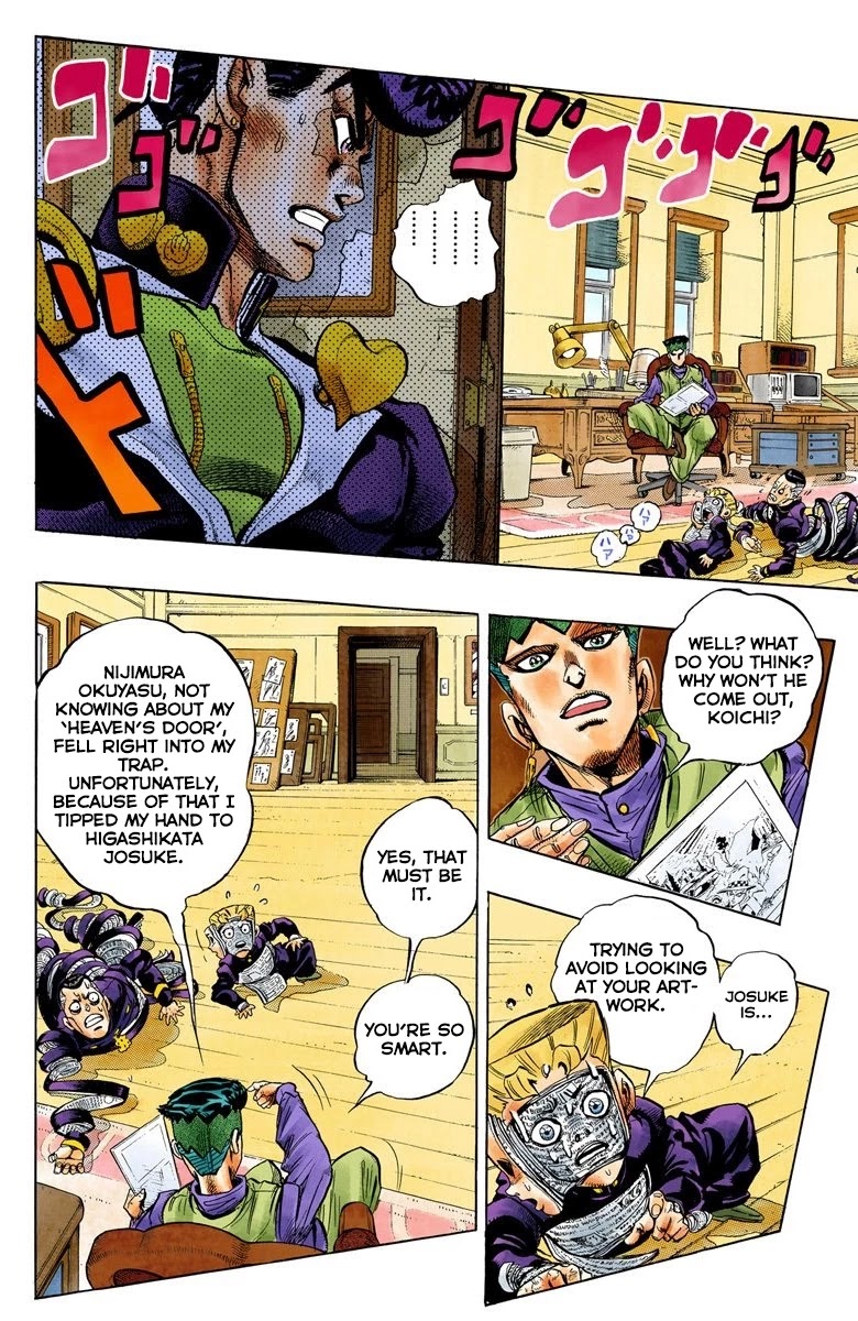 JoJo's Bizarre Adventure Part 4 - Diamond is Unbreakable (Official Colored) chapter 58 page 5
