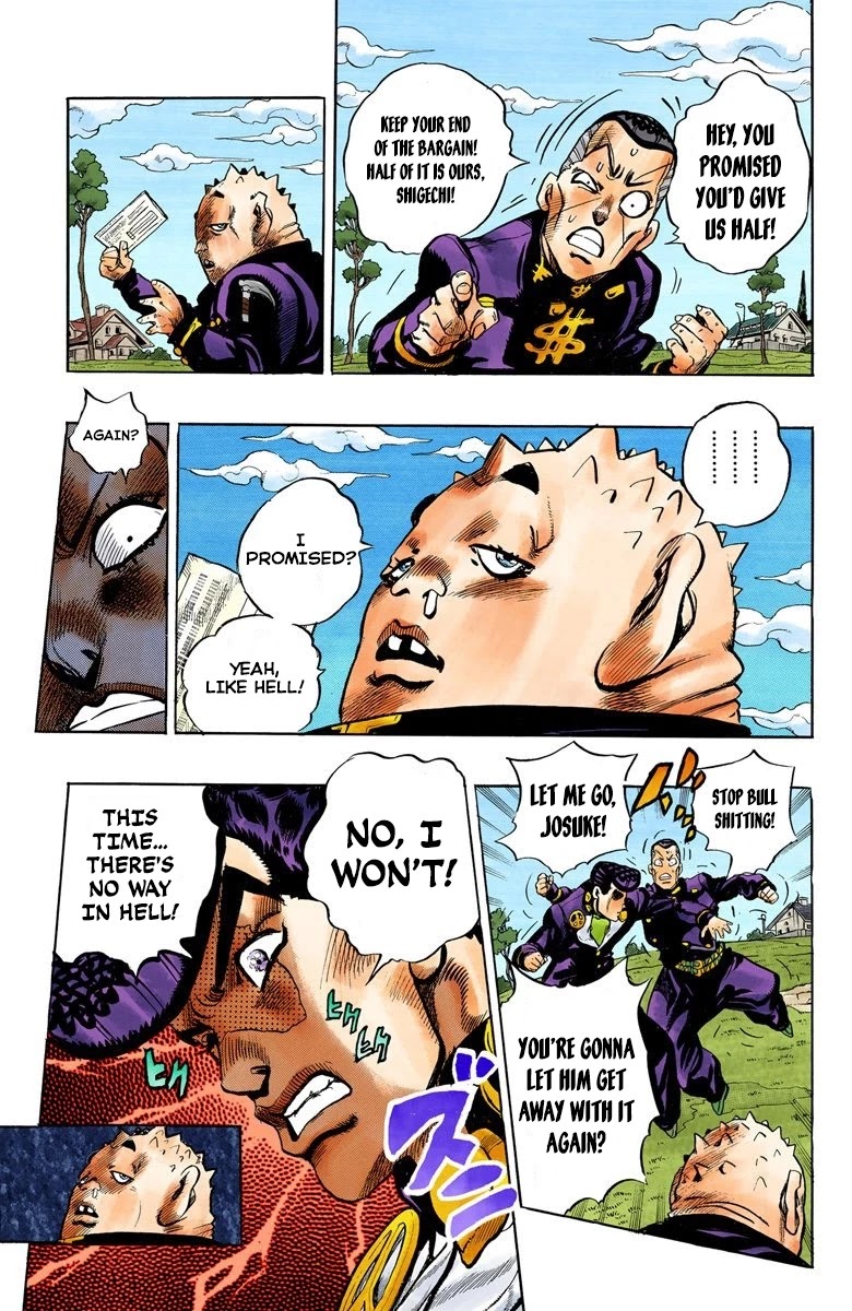 JoJo's Bizarre Adventure Part 4 - Diamond is Unbreakable (Official Colored) chapter 73 page 20