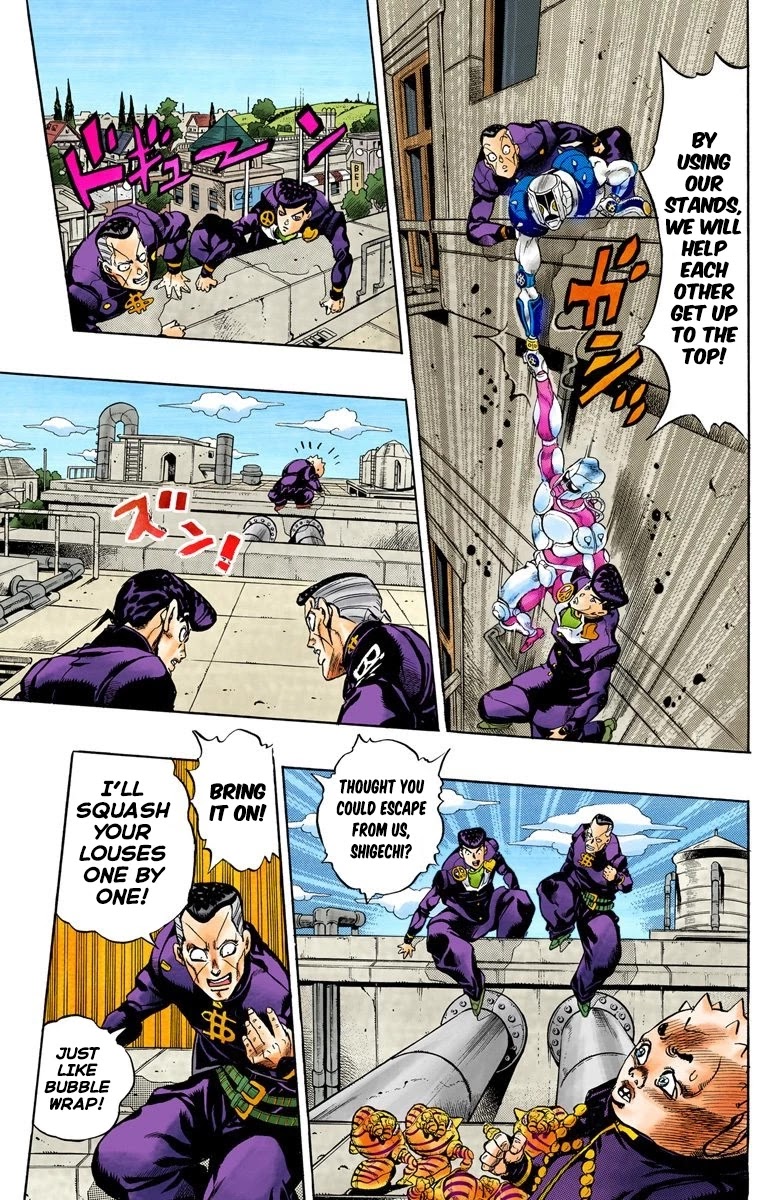 JoJo's Bizarre Adventure Part 4 - Diamond is Unbreakable (Official Colored) chapter 75 page 8