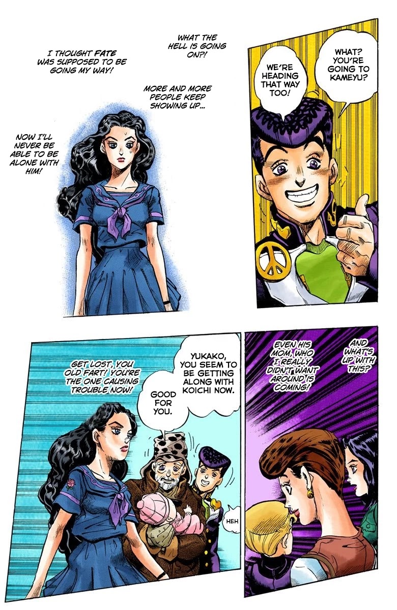 JoJo's Bizarre Adventure Part 4 - Diamond is Unbreakable (Official Colored) chapter 86 page 12