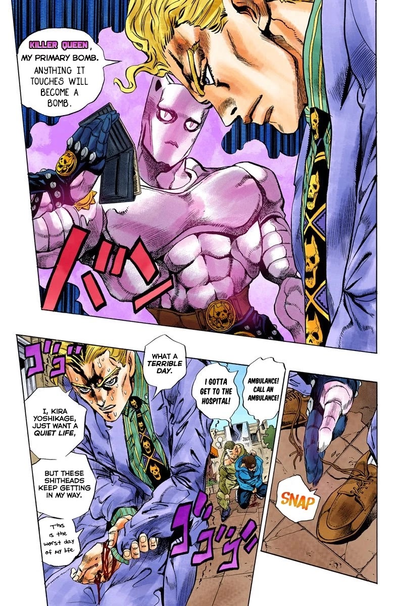 JoJo's Bizarre Adventure Part 4 - Diamond is Unbreakable (Official Colored) chapter 95 page 13