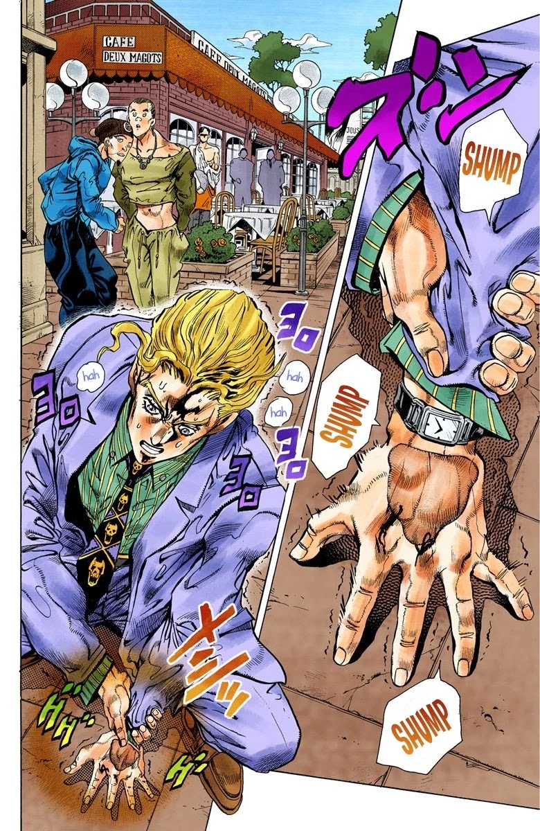 JoJo's Bizarre Adventure Part 4 - Diamond is Unbreakable (Official Colored) chapter 95 page 6
