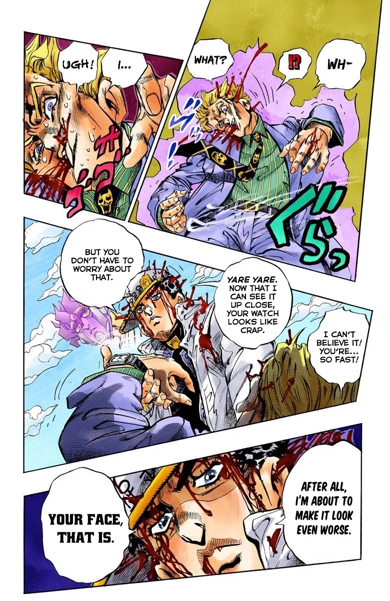 JoJo's Bizarre Adventure Part 4 - Diamond is Unbreakable (Official Colored) chapter 97 page 14