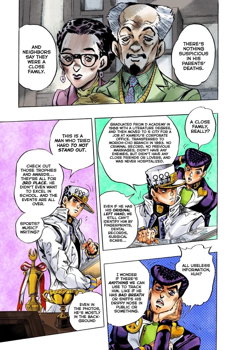 JoJo's Bizarre Adventure Part 4 - Diamond is Unbreakable (Official Colored) chapter 100 page 10