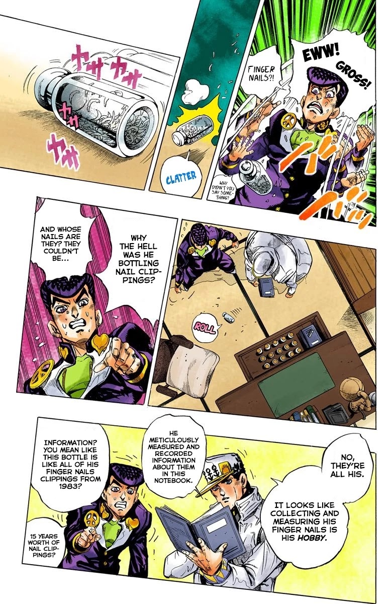 JoJo's Bizarre Adventure Part 4 - Diamond is Unbreakable (Official Colored) chapter 100 page 14