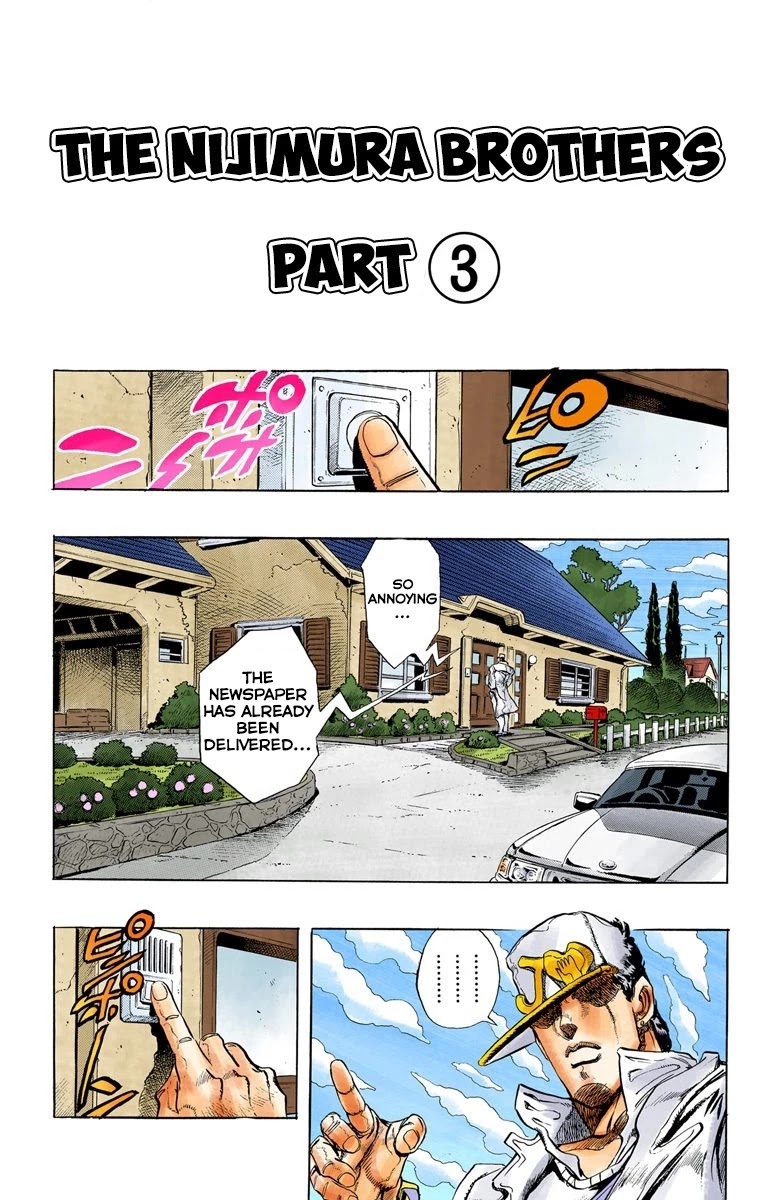 JoJo's Bizarre Adventure Part 4 - Diamond is Unbreakable (Official Colored) chapter 11 page 2