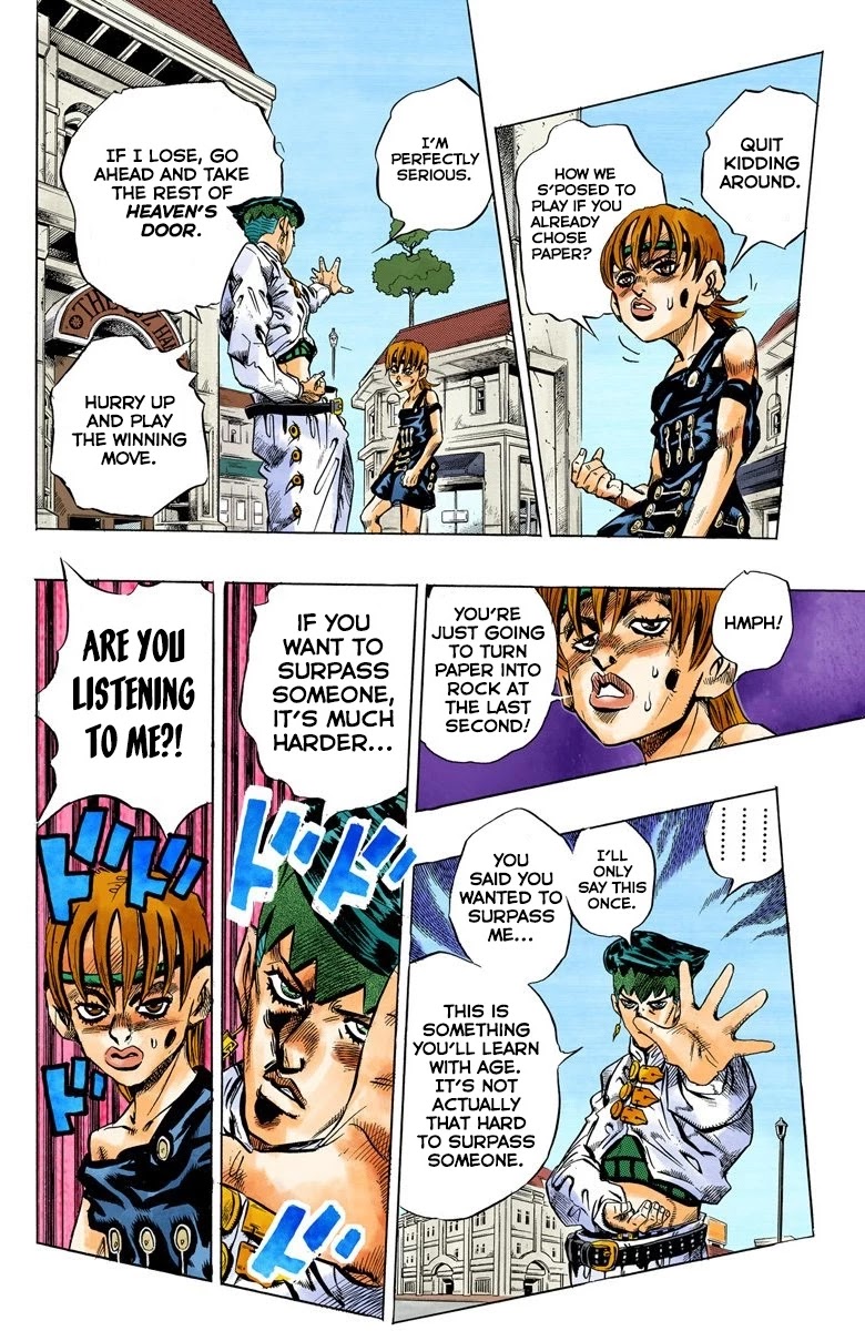JoJo's Bizarre Adventure Part 4 - Diamond is Unbreakable (Official Colored) chapter 110 page 13