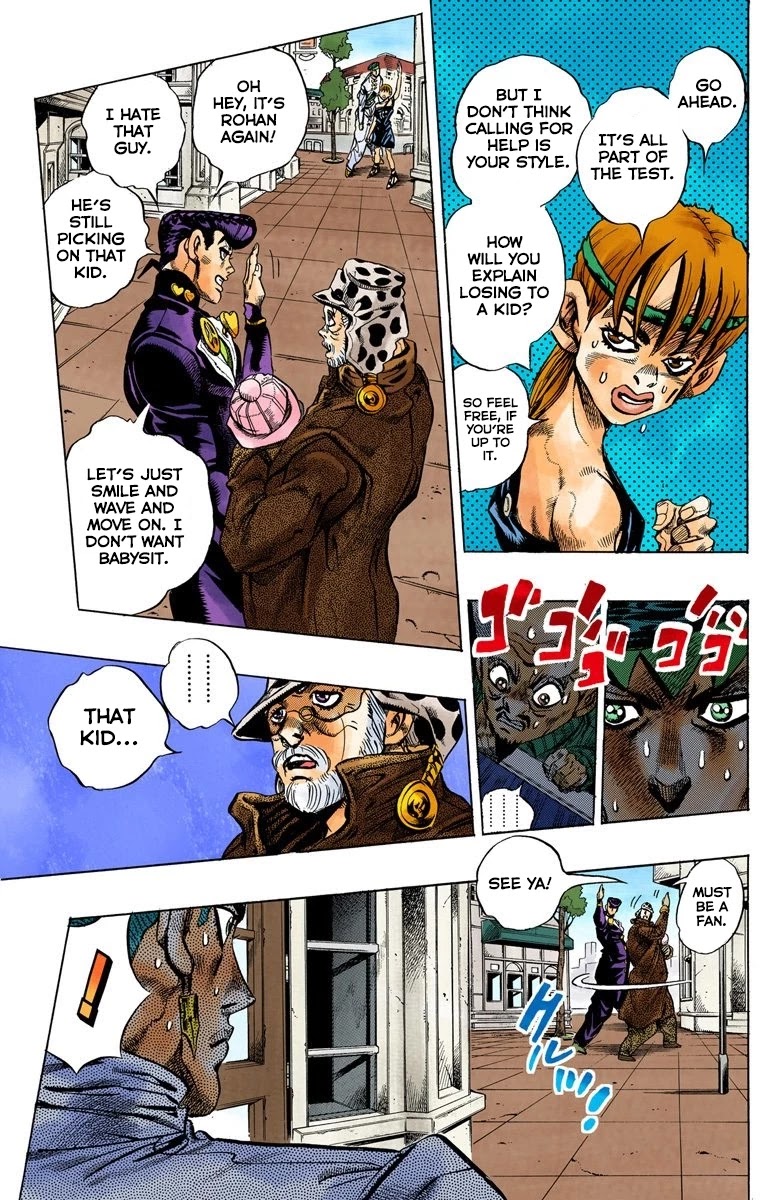 JoJo's Bizarre Adventure Part 4 - Diamond is Unbreakable (Official Colored) chapter 110 page 6